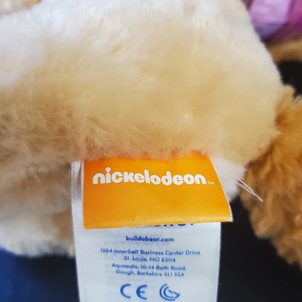 Build a Bear PAW Patrol Skye Nickelodeon Plush Pup Dog with Pink Hat Goggles 12